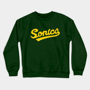 Seattle Sonic Best Logo Crewneck Sweatshirt